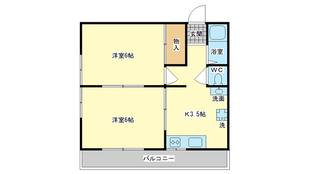 マルナカマンションの物件間取画像